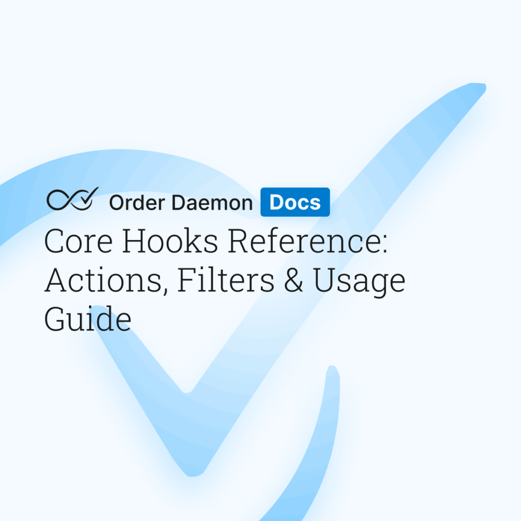 Core Hooks Reference: Actions, Filters & Usage Guide