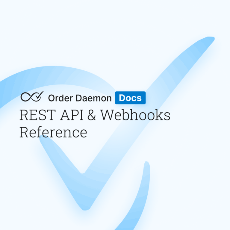 REST API & Webhooks Reference
